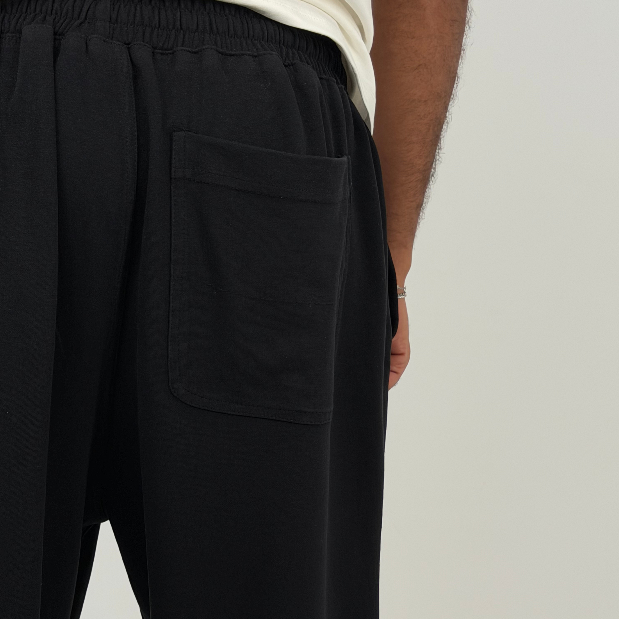Black Baggy Sweatpants