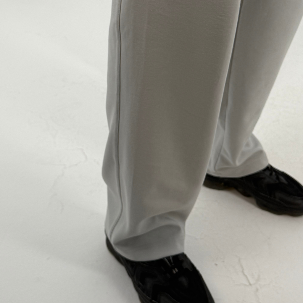 Silver Baggy Sweatpants