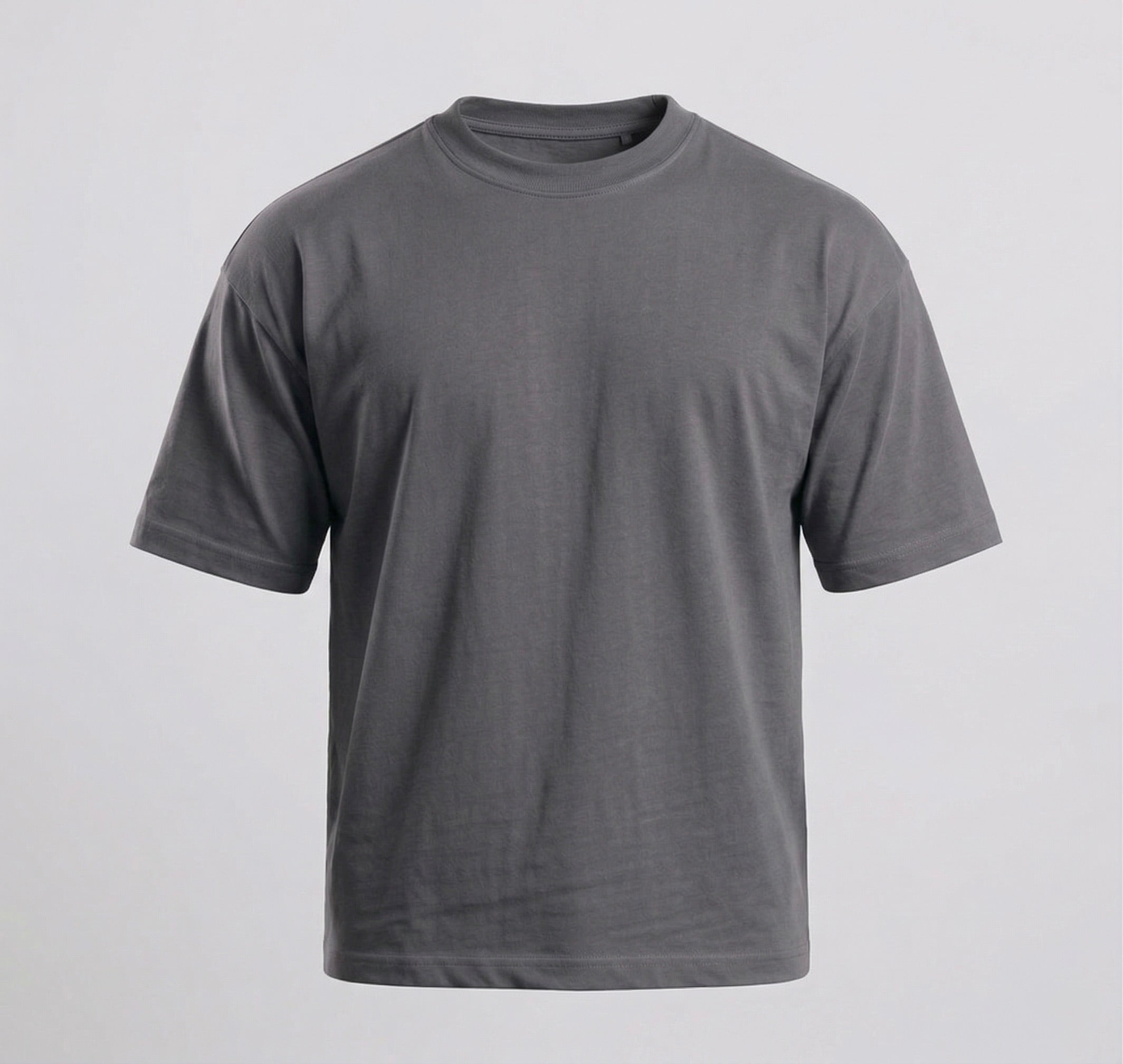 Dark Grey Boxy-TShirt