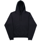 BLACK OVER-SIZED HOODIE