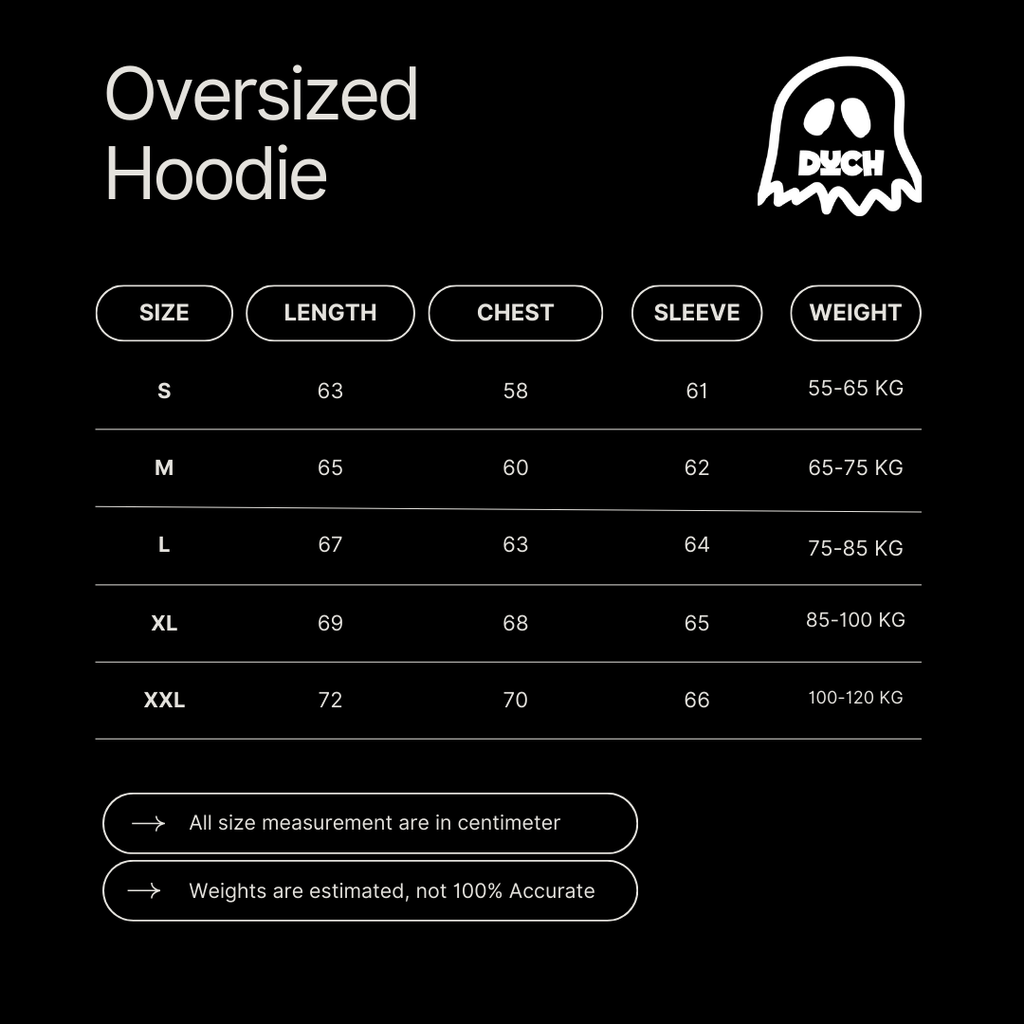 OFF-WHITE OVER-SIZED HOODIE