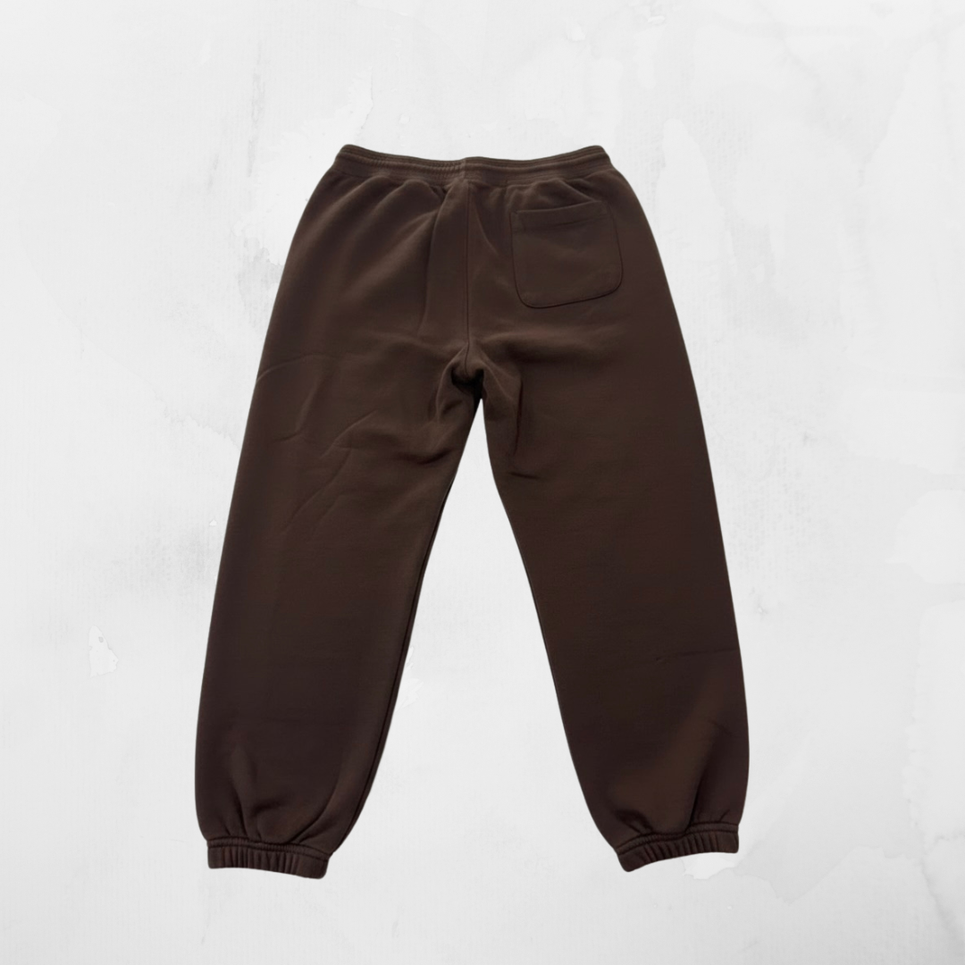 Dark Brown Cuffed Sweatpants