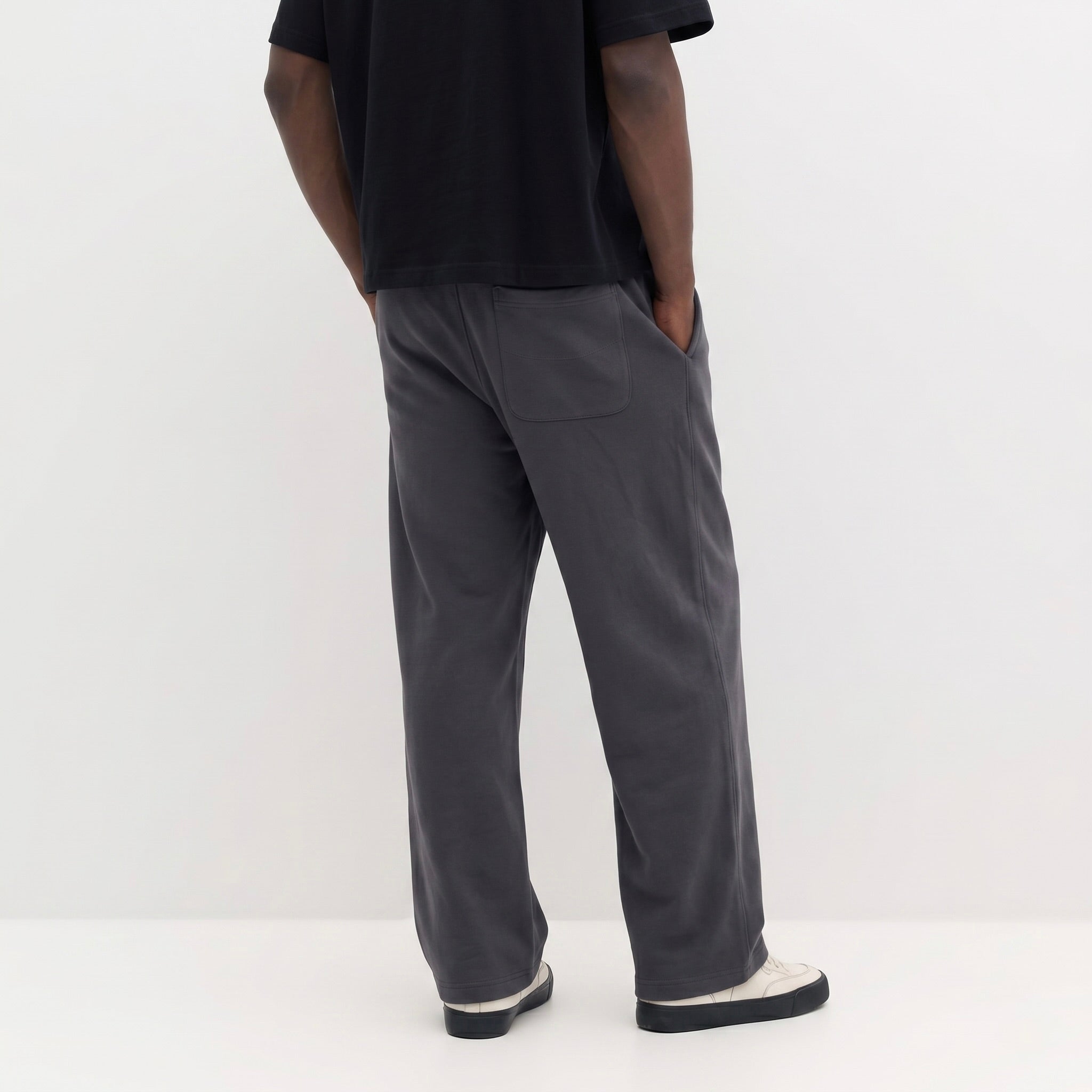 Dark Grey Baggy Sweatpants