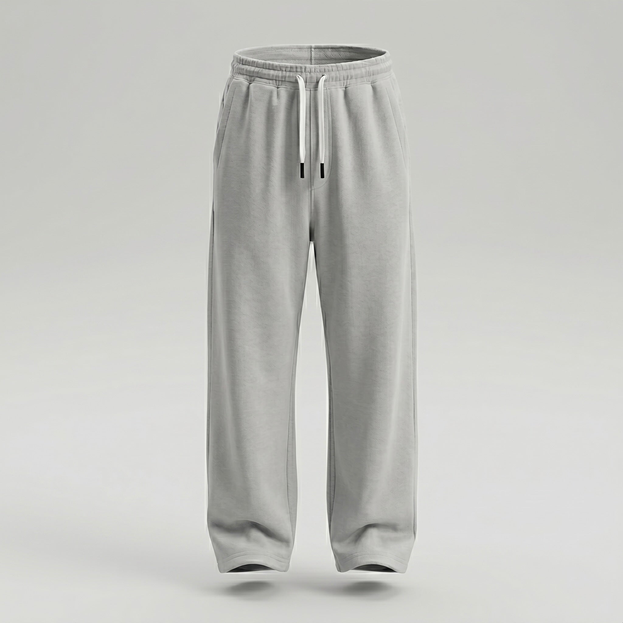 Silver Baggy Sweatpants