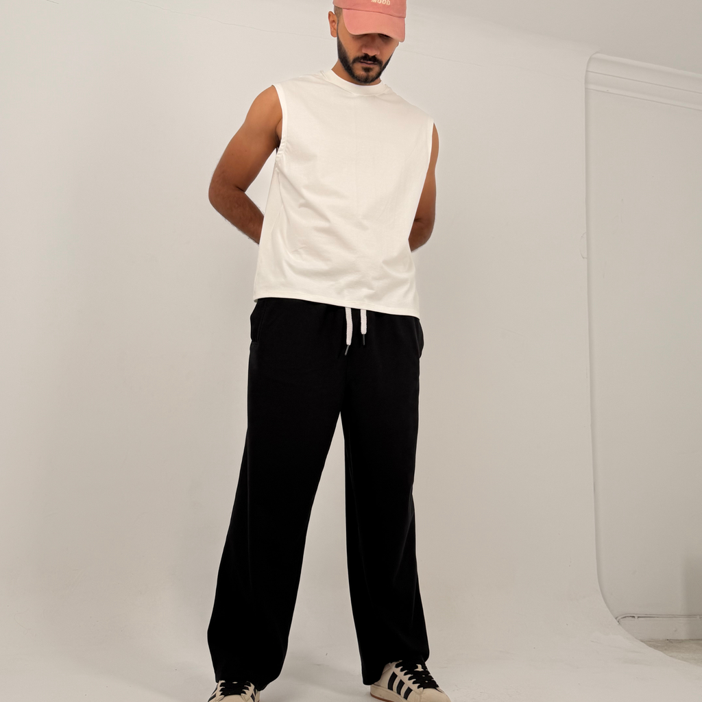 Black Baggy Sweatpants