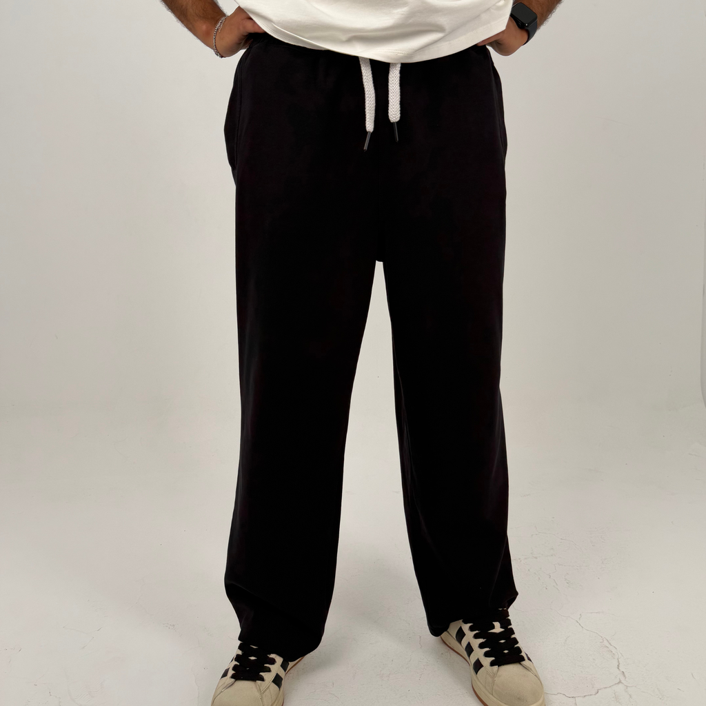 Black Baggy Sweatpants