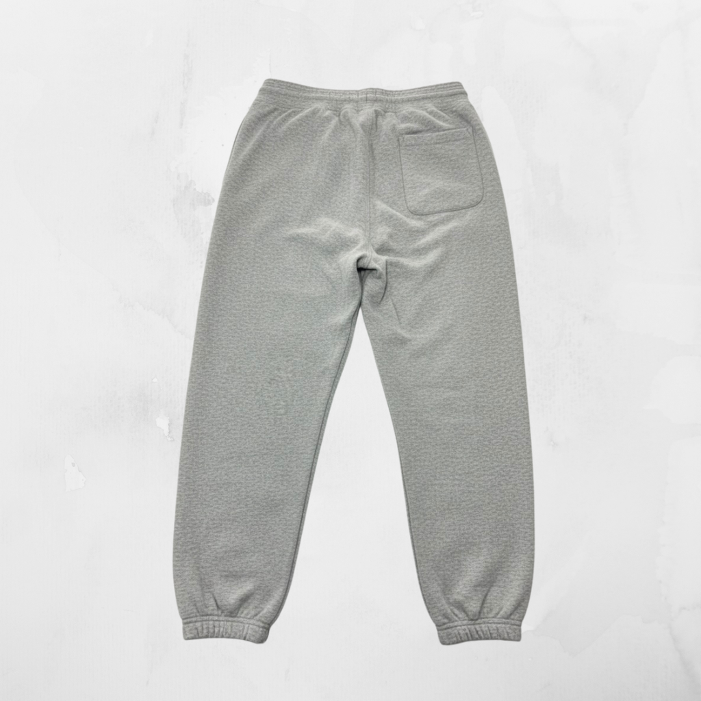 Ash Grey Cuffed Sweatpant