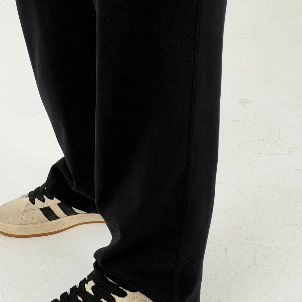 Black Baggy Sweatpants