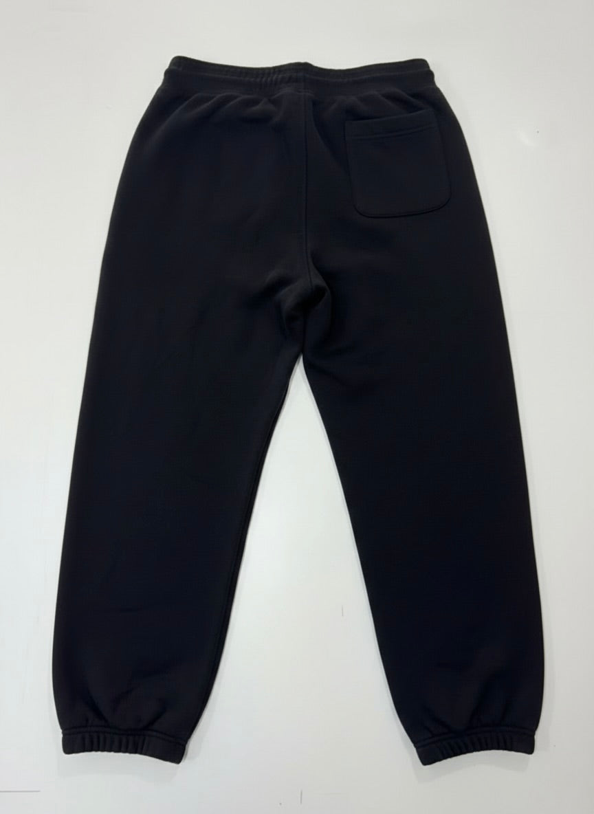 Black Cuffed Sweatpants