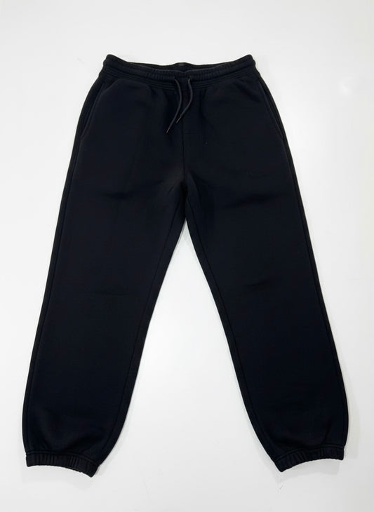 Black Cuffed Sweatpants