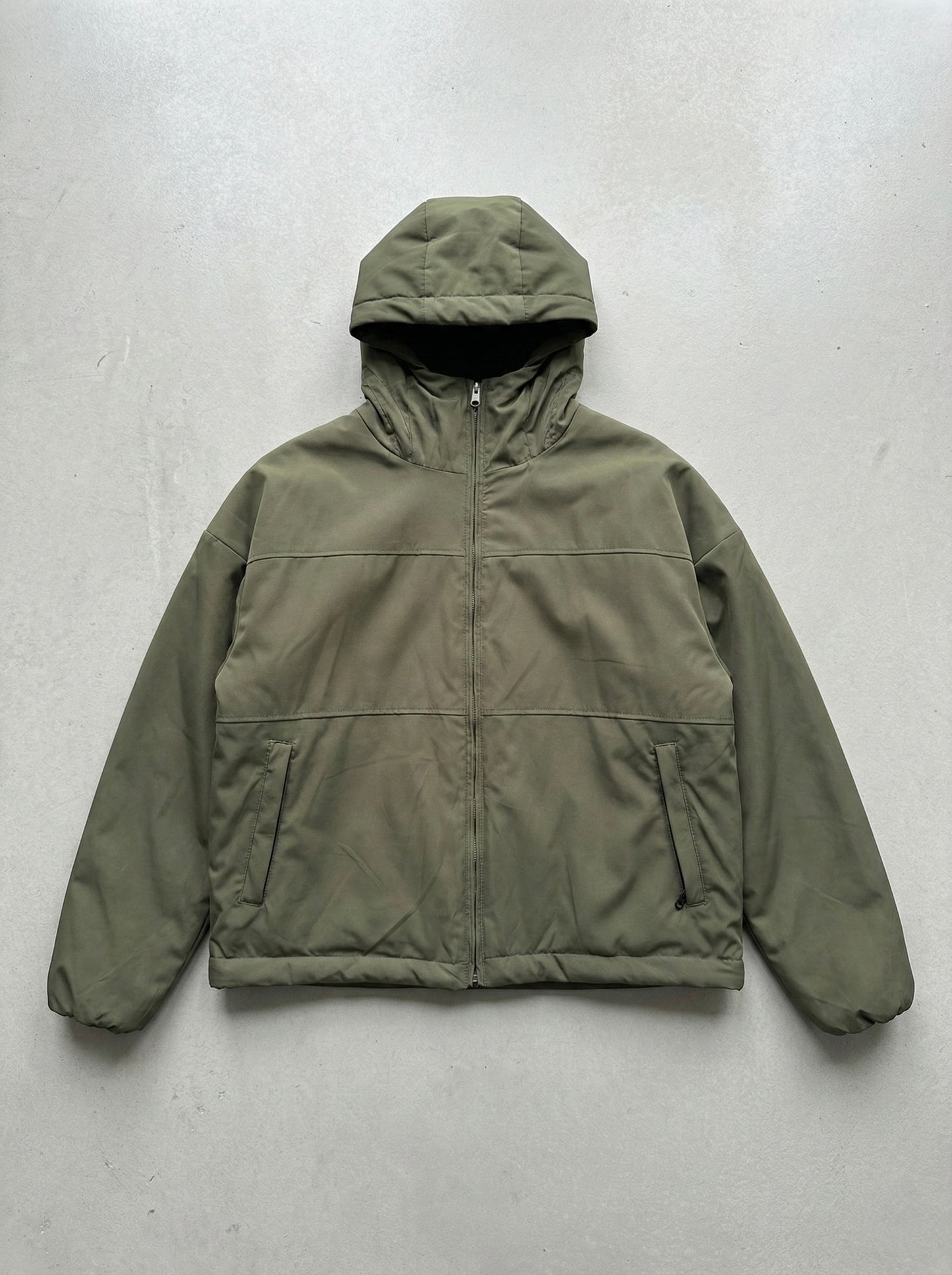 Olive Waterproof Rain Jacket