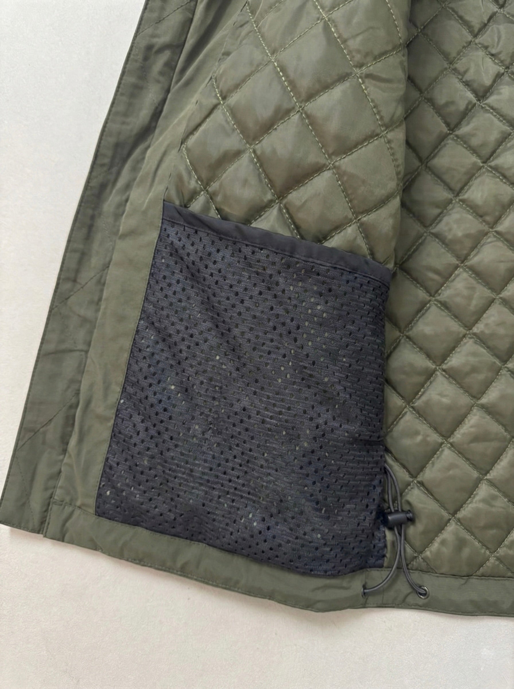 Olive Waterproof Rain Jacket