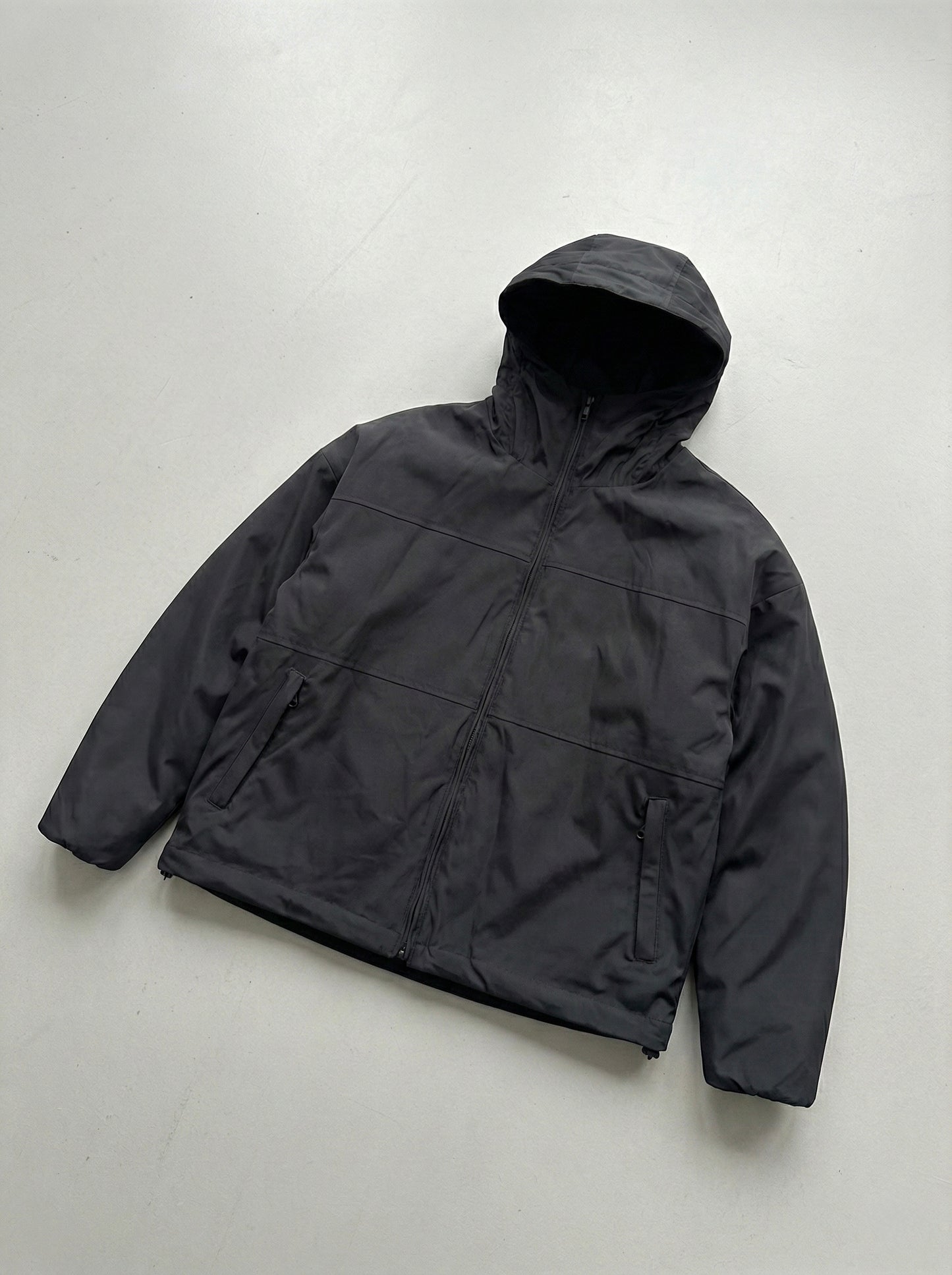 Black Waterproof Rain Jacket