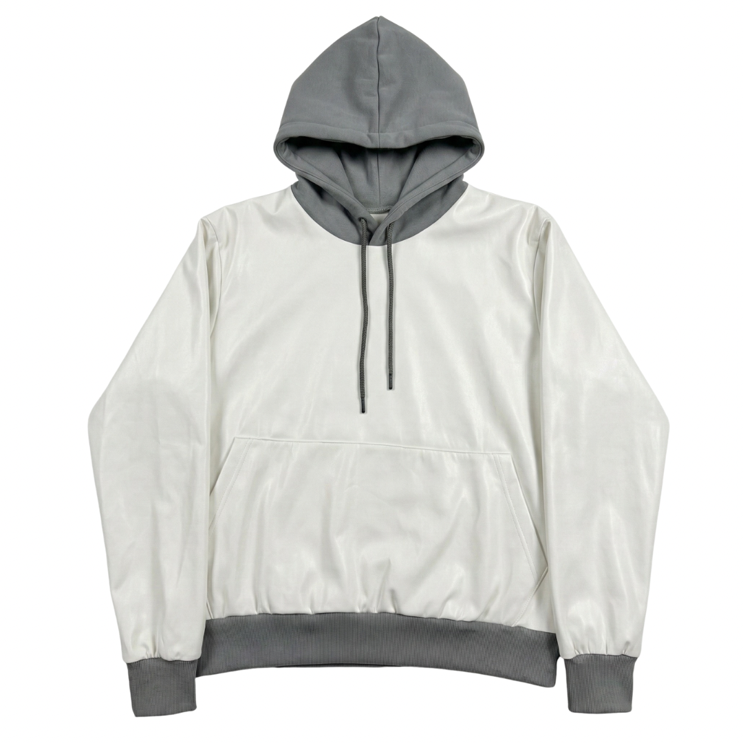 Leather Hoodie