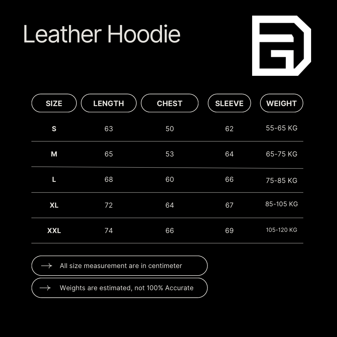 Leather Hoodie