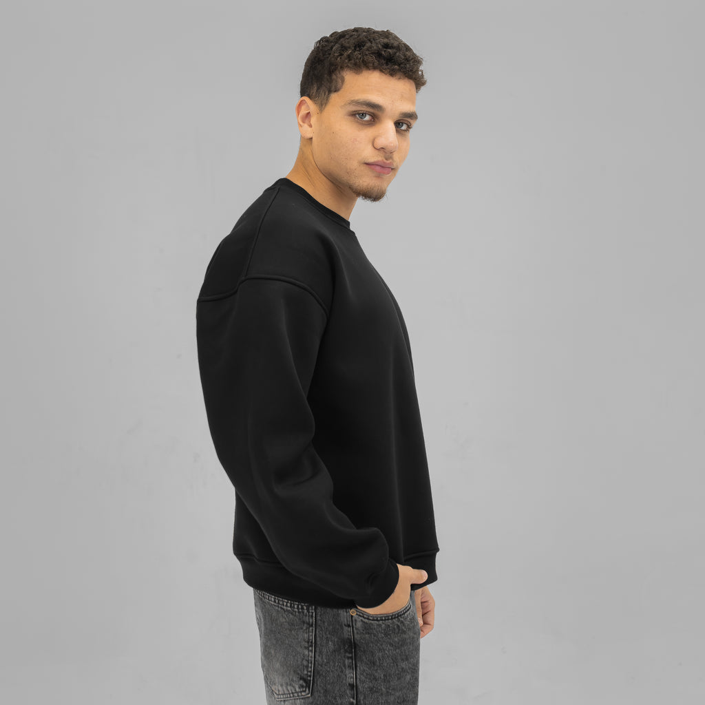 Black Crewneck Sweater
