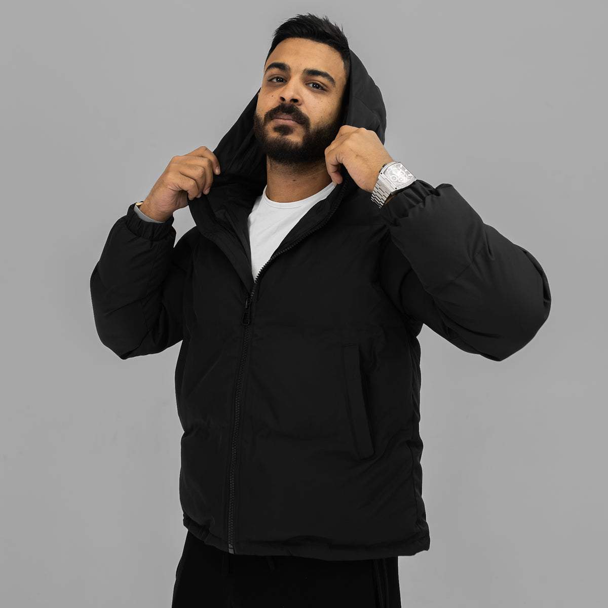 بافر جاكيت اسود