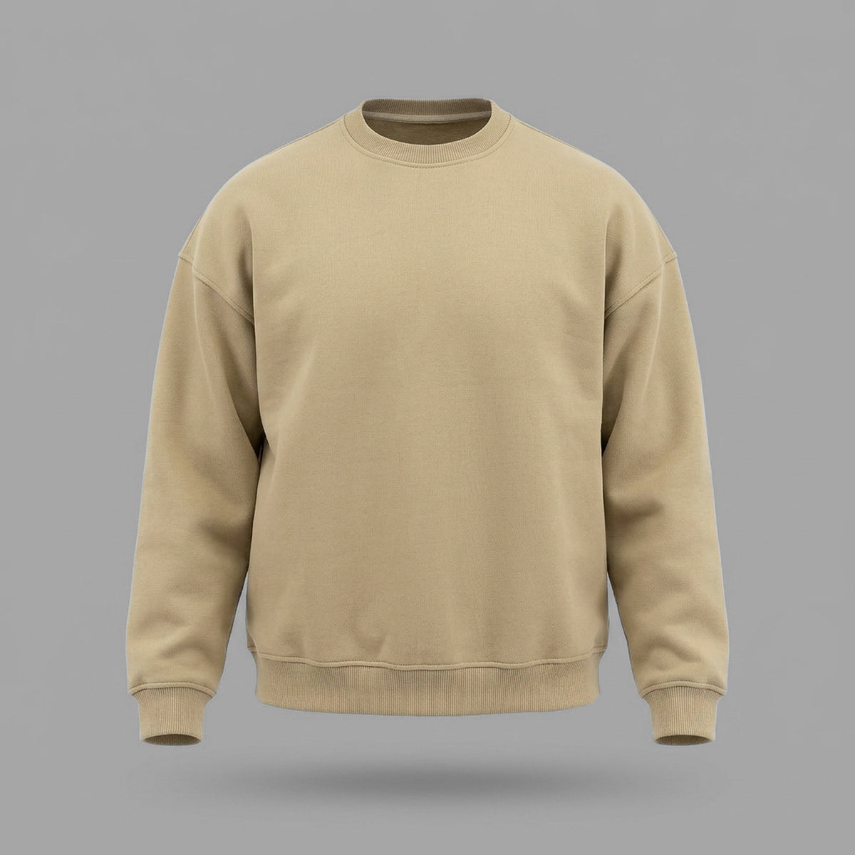 Beige Crewneck Sweater